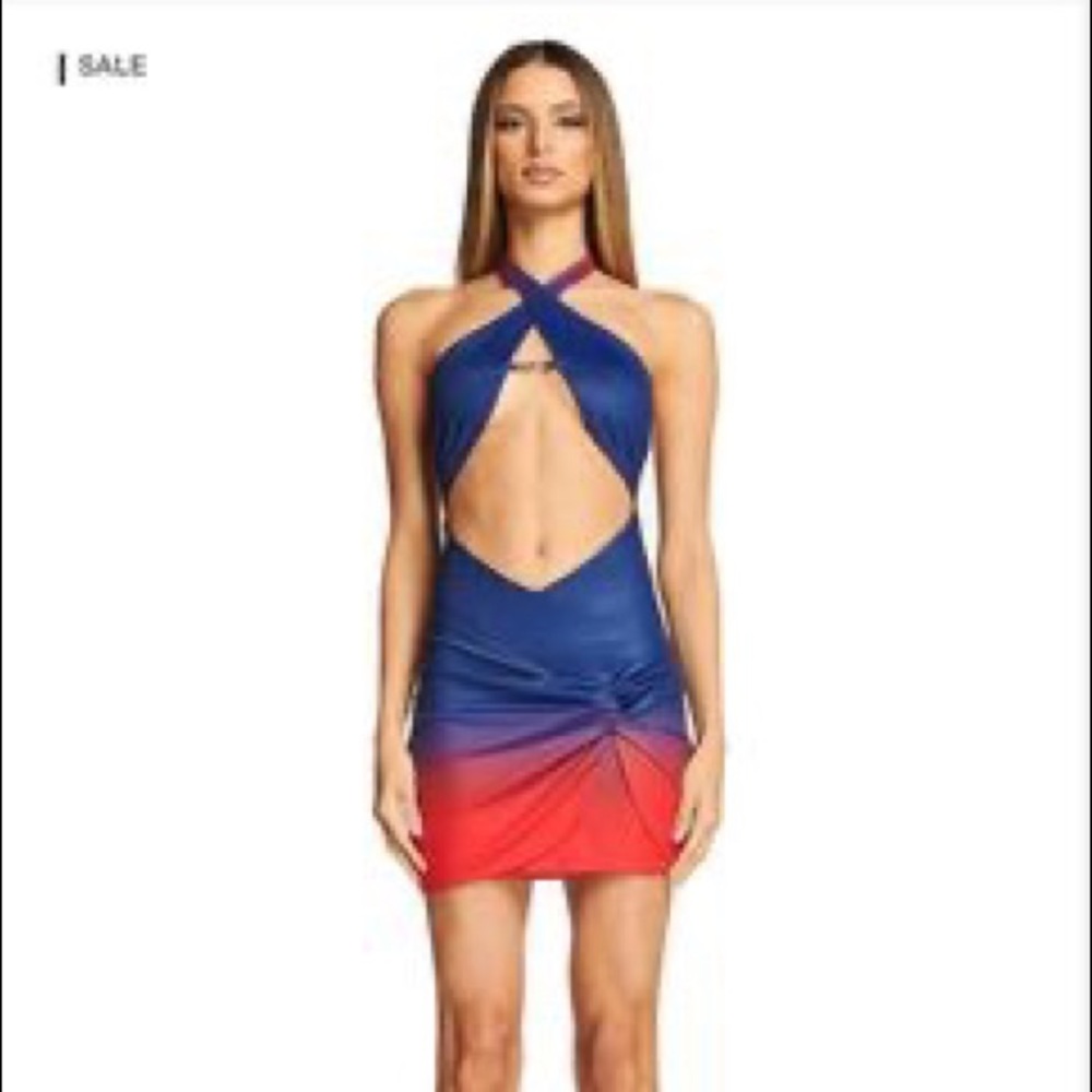 I AM GIA Halterneck bodycon dress NWOT
